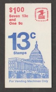 U.S. Scott #1623a BK131 Stamps - Mint NH Booklet