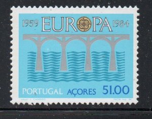 Portugal Azores Sc 344 1984  Europa stamp mint NH