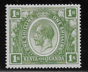 KENYA & UGANDA SC# 29 FVF/MOG 1922