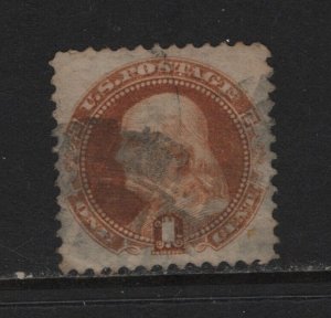 112 VF-XF used neat cancel with nice color cv $ 150 ! see pic !