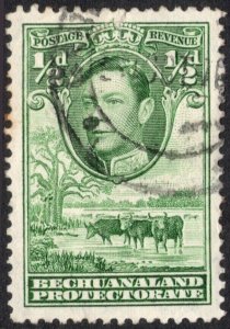 Bechuanaland Protectorate 1938 KG VI Definitive Low Values Used