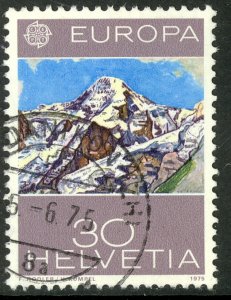 SWITZERLAND 1975 30c EUROPA Issue Sc 603 VFU