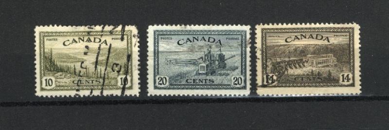 C  #269, 270, 271  -1  used  1946 PD