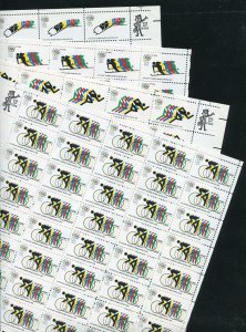 1460-1462, C85 Olympic Games at Munich and Sapporo Stamp Sheets 1972