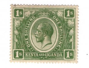 Kenya and Uganda #29 MH Stamp - CAT VALUE $7.25