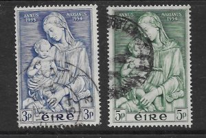 Ireland 151-52 1954  set 2  used