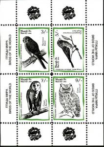 MARI-EL RUSSIA LOCAL SHEET BIRDS