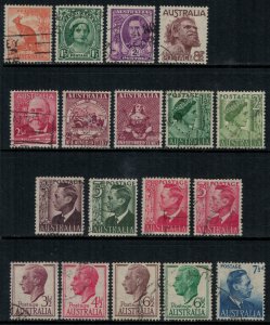 Australia #227-39  CV $5.65