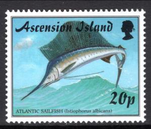 Ascension 684 Fish MNH VF