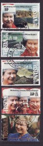 Tristan da Cunha-Sc#508-12- id8-used set-QEII-40th Accession-1992-