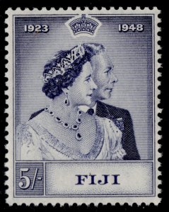 FIJI GVI SG271, 5s violet blue, NH MINT. Cat £14.