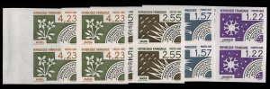 France, 1950-Present #1953-1956 (YT 186-189) Cat€122, 1985 Months, complete...