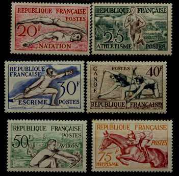 France 700-05 MNH Sport SCV69.75