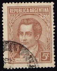 Argentina #427d Mariano Moreno; Used (0.50)