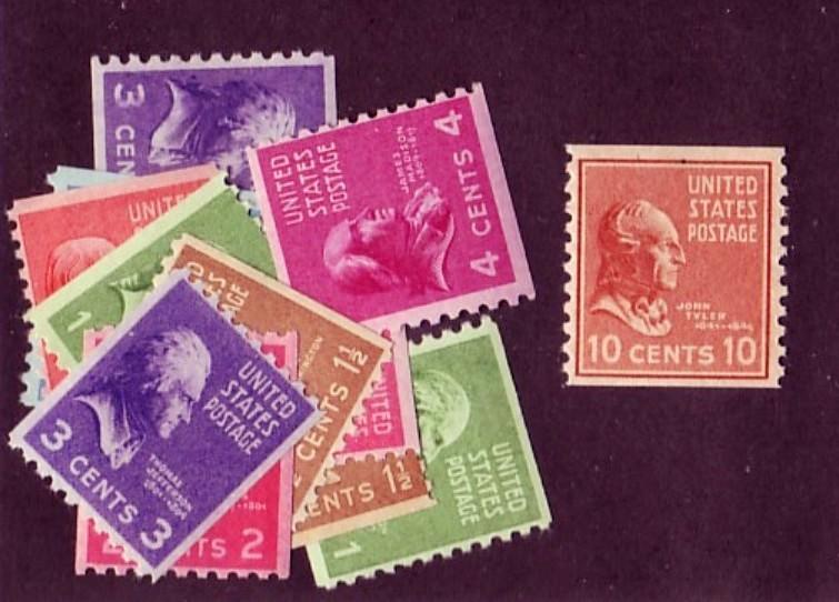 US -  Scott # 839-51 - FVF MNH CV $33.90
