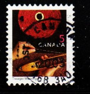 Canada - #1677 Weaving - Used