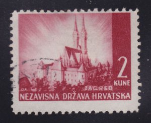 Croatia 35 Zagreb Cathedral 1941