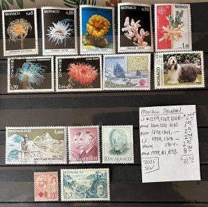 Monaco Selection #1259//B93- SCV=$18.70