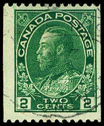 CANADA-f-b-1903-1926 ISSUES (89-140) 133  Used (ID # 64620)