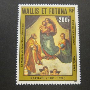 French Wallis and Futuna Islands 1983 Sc C128 Christmas Religion set MNH