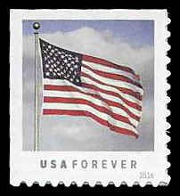 PCBstamps  US #5055 Bk Sgl {47c}U.S. Flag, MNH, (24)