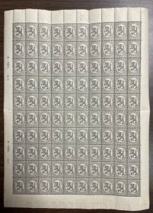 *84/161 8 DIFFERENT SHEETS OF 100, SCOTT $525