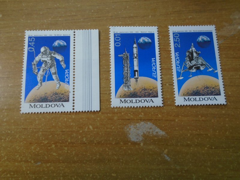 Moldova  #  115-17  MNH   Europa