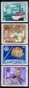 Dubai 1970 SC# 121-4 CTO CH3