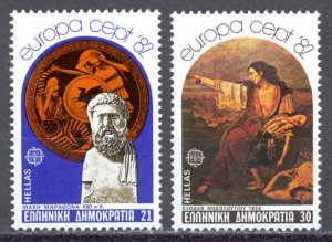 Greece Sc# 1422-1423 MNH 1982 Europa