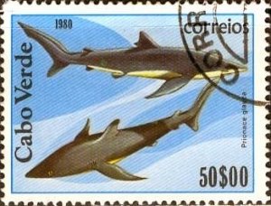 Cape Verde - Portugal; 1980: Sc. # 415:  Used CTO Single Stamp