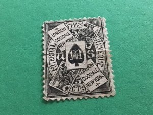 London Goodall  U. S. Private Die Proprietary vintage stamp A12099