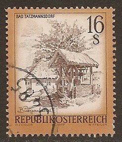 Austria 1977 Issue Scott # 974 Used. Free Shipping for All Additional Items.