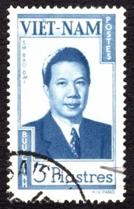 1951, Vietnam, 3p, Used, Sc 9