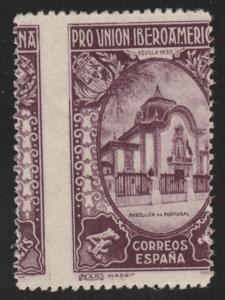 Spain 446 Exhibition Pavilion of Portugal 1930 Rare ERROR