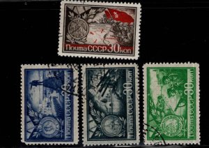 Russia Scott 911-914 Used set CTO similar cancels