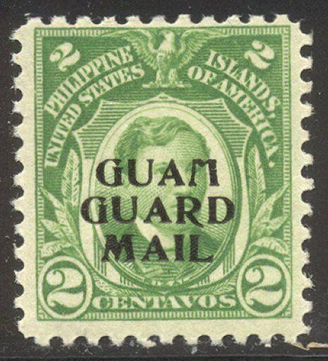 GUAM #M1 SCARCE Mint - 1930 1c Green