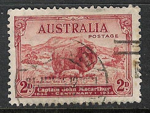 Australia Scott 147 Used - Captain John Macarthur