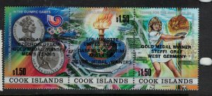 Cook Islands Olympics SC 1000 MNH (7ent) 