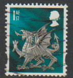 Great Britain Wales SG W99  Used 