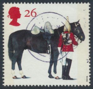 GB   Sc# 1764  SG 1990  Used Queen's Horses 1997  see details  / scans