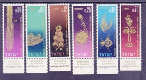 Israel 298-303 MNH w/tabs 1965 Jewish New Year 5726 Full Set of 6 Very Fine