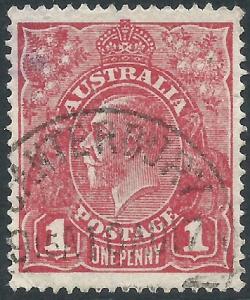 Australia, Sc #21c, 1d Used