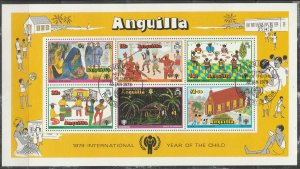 Anguilla,  #336a  Used SS  From 1979    cto