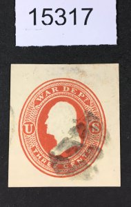 MOMEN: US STAMPS # UO35 USED $40 LOT #15317