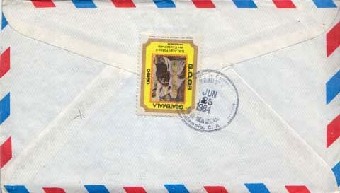 Guatemala, Airmail