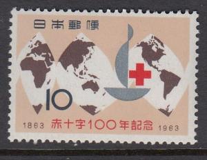 Japan 784 Red Cross mint