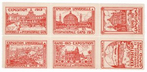 (I.B) Belgium Cinderella : Universal Exhibition (Gent 1913)