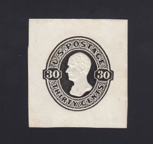 Scott #U204 Mint Cut Square, Cat $55.00