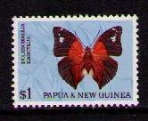 PAPUA NEW GUINEA Sc# 219 MNH FVF Blue-spotted Butterfly