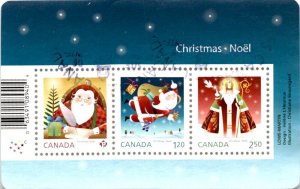 Canada, Postage Stamp, #2796, 2796a-c, 2797 Used, 2014 Christmas